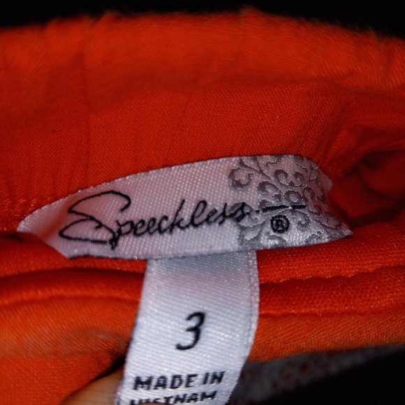 Strapless Orange Dress - Picture 3 of 3